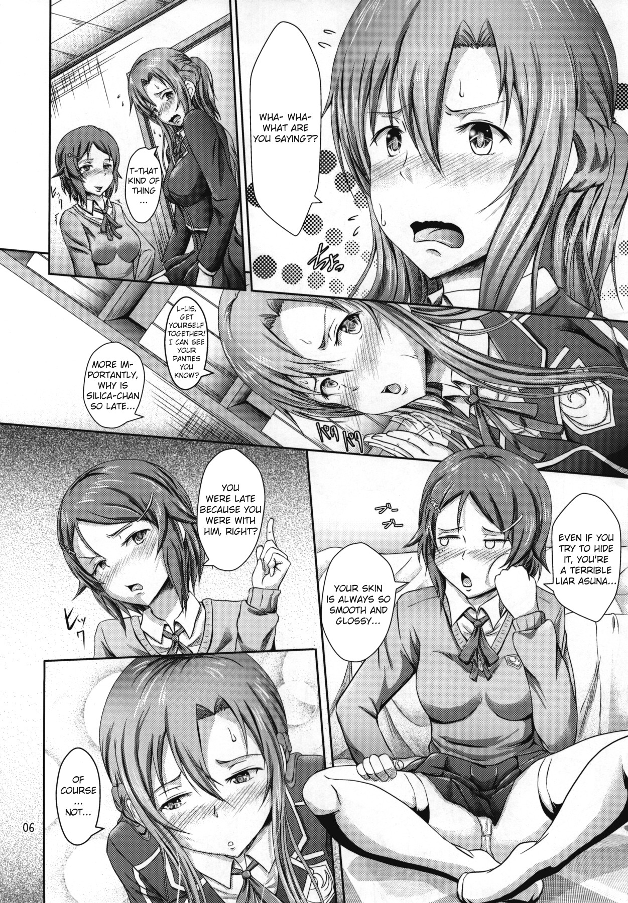 Hentai Manga Comic-After School Sword Art Offline-Read-5